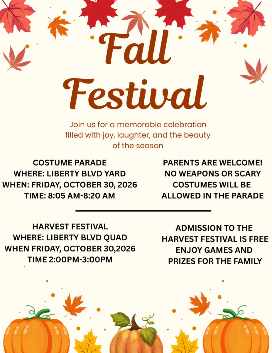 Fall Festival October 30, 2026